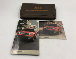 2016 Jeep Renegade Owners Manual Set with Case OEM I02B18025 - £43.00 GBP