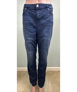 NYDJ Women&#39;s Ami Skinny Lift &amp; Tuck Jeans in Pilar (Dark Blue) Sz 14 - $29.69