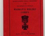 Woman&#39;s Relief Corp Journal 1960-1961 Grand Army of the Republic - £23.71 GBP