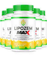 (5 Pack) Official Lipozem Max, Original Advanced Formula, 300 Capsules f... - $115.59