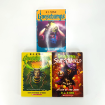 Scholastic Goosebumps By R.L. Stine Lot of 3 Paperback Spooky Books Nove... - $16.59