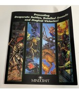 Vintage 1992 MINDCRAFT Computer PC Big Box Game Catalog Booklet 1992 1993 - $9.89