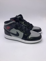 Nike Air Jordan 1 Mid Shadow Red 554725-096 GS Black Grey Kid’s 5.5Y-7Y - £111.86 GBP