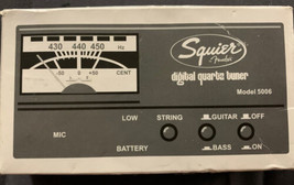 Fender Squire Model 5006 &quot;Starcaster&quot; Digital Quartz Guitar Tuner Guitar... - $29.58