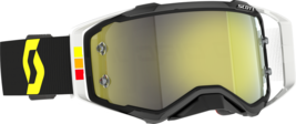 Scott Prospect Goggle Pro Circuit LE Black/White/Yellow Chrome Lens MX ATV UTV - £78.11 GBP