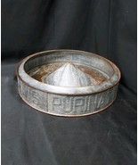 Rare Early 1900s Purina Poultry Chows CHICKEN CHOWDER FEEDER PAN Farm Eq... - €85,28 EUR