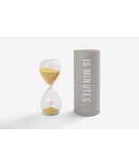 15 Minutes Timer: an Elegant Hourglass Sand Timer which Measures 15 Minu... - $31.68