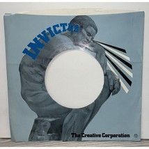 Invictus 45 RPM Vinyl Record Sleeve Blue Thinking Man Creative Corporation - £7.65 GBP