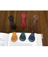 Personalized Leather Bookmark, Custom Magnetic Bookmark, Gift For Book L... - $285.35 MXN