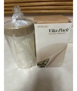 Shaklee Vita Pack Vitamin Supplement Dispenser 8 Compartments w/labels a... - $18.69