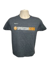 2020 Craft Virtual Spartan Kids Lockdown Youth Medium Gray TShirt - £11.68 GBP