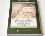 Great Courses: Masterworks of Early 20th Century Literature DVDS &amp; Guide... - £22.81 GBP