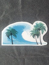 Tropical Wave Sticker - $2.25 CAD