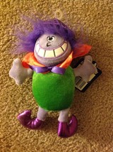 Hug and Luv Halloween Witch Monster Purple Bow &amp; Cape Plush Doll 8&quot; - $5.89