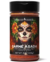 Spanglish Asadero Carne Asada Seasoning 8 oz Citrus Garlic Sea Salt &amp; Ch... - $15.34