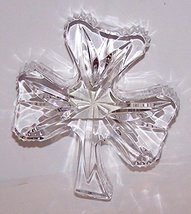 Waterford Crystal Collectible 3 Leaf Clover, Shamrock, Sculpture/Figurine - $95.03