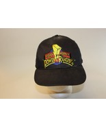VTG Mighty Morphin Power Rangers Black Snapback Hat Cap High Point Tag C... - £7.76 GBP