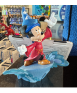 Disney Parks Sorcerer Mickey Mouse Figurine Ornament NEW - $50.12 CAD