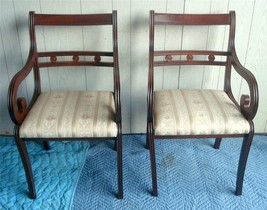 Pair Of 2 Baltman And Co Italian Arm Chairs - £443.08 GBP