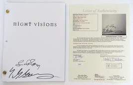 2000 NIGHT VISIONS Shooting Script Signed By Luke Perry &amp; Nick Gomez JSA... - £389.37 GBP
