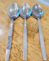 Amefa Holland Stainless Steel Silverware (3) Piece Set Dinner Spoon - £12.59 GBP