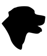 LABRADOR RETRIEVER Head Vinyl Decal Sticker - Dog Profile Silhouette Cho... - £3.88 GBP+
