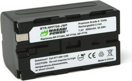 Battery for Sony NP-F730, NP-F750, NP-F760, NP-F770 (4900Mah) And - £35.77 GBP