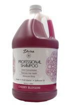 Divina Cherry Shampoo Restore Keratin Vitamin Safflower Oil Gallon - £36.27 GBP