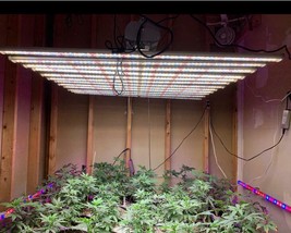 Phlizon 10 bars 800W LED Grow Lights Growing Lamp for Indoor Kit Plants ... - £365.82 GBP