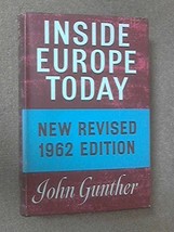 Inside Europe Today [Hardcover] Gunther, John - $10.29