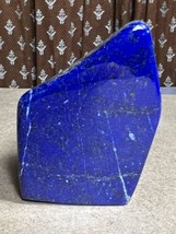 285gram Self Standing Geode Lapis Lazuli Lazurite Free form tumble Crystal - $44.55