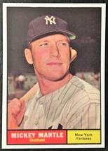 1961 Topps #300 Mickey Mantle Reprint - MINT - New York Yankees - £1.55 GBP