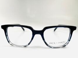 New KIDS Jack + Hazel Dark Blue Fade To Crystal Grey THEO Eyeglasses 46/... - $24.70