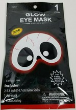 Halloween Glow in the Dark Eye Skeleton Mask  - £5.48 GBP