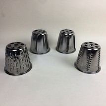 4 KitchenAid RSVA Stand Mixer Cone Blade Attachments 2 Shredders 2 Slicers Used - £9.54 GBP