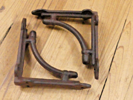 2 Shelf Brackets Corbels Wall Cast Iron SMALL Rustic Farmhouse 4 3/8&quot; X ... - €14,65 EUR