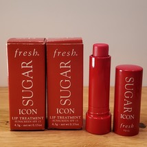 Fresh Sugar Icon Lip Treatment SPF 15 .15oz Boxed (Set of 2 Full Size) - £37.74 GBP