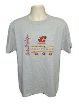 Central Michigan University Chippewas Adult Large Gray TShirt - £14.09 GBP
