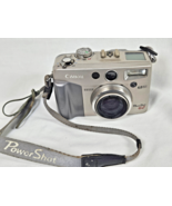 PARTS OR REPAIR ONLY Canon PowerShot G2 4.0mp Digital Camera with Strap ... - $34.21 CAD