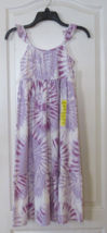 32 Degrees Cool Sleeveless Maxi Dress Purple Tie Dye Girl&#39;s Sz  S 7/8  NWT - $368.85 MXN