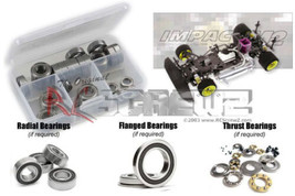 RCScrewZ Rubber Shielded Bearing Kit ser005r for Serpent Impact M2 4wd #808060 - £37.50 GBP