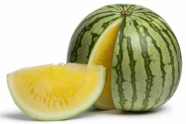 50 Seeds Yellow Doll Seedless Watermelon Seeds for Planting  - £6.82 GBP