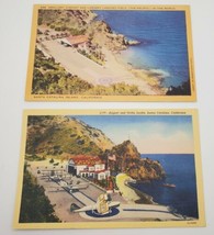 California Santa Catalina CA Smallest Airport 1940s Unposted Linen Postcard Lot - £11.68 GBP