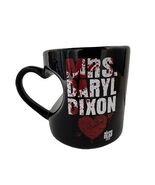 AMC Mrs Daryl Dixon Walking Dead Ceramic Heart Mug Cup 12 oz 2014 - $12.96