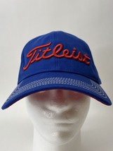 Titleist Mens Adjustable Golf Hat Strap Blue Red - £7.01 GBP