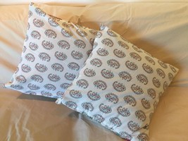 Ralph Lauren ANTIGUA - 16&quot; Throw Pillow Cover - PAISLEY/FLORAL - Custom ... - £40.95 GBP