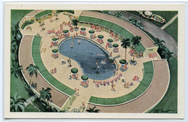 Cabana Sun Club Swimming Pool Hotel National de Cuba Havana postcard - $6.44