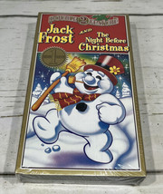 1998 Jack Frost &amp; The Night Before Christmas Holiday VHS Tape New Sealed - £3.74 GBP