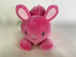 Animal Adventure Pink Fluffy Puffy Bunny Rabbit Ball Plush Stuffed Animal Toy - £31.07 GBP