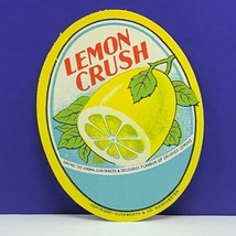 Vintage label soda pop ephemera advertising manchester duckworth lemon c... - £7.69 GBP